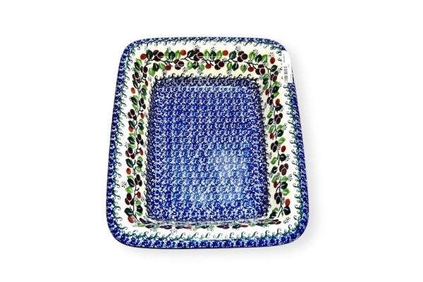 856 Bunzlau Rechthoekige schaal 1418X Rechthoekige schalen zonder oor